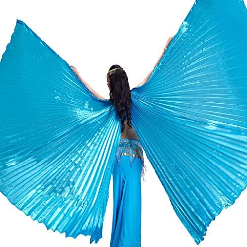 Вучијална женска египетска египетска стомачна костум за танцување бифуркаат Изис крилја