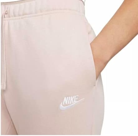 Nikeенски женски спортски клуб за облека, руно со средно издигнување на атлетски панталони