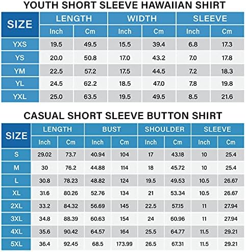 Американска кошула на Хавајски Бигфут за мажи, смешно копче Саскач надолу по кратки ракави за маички за мажи на хавајски кошула