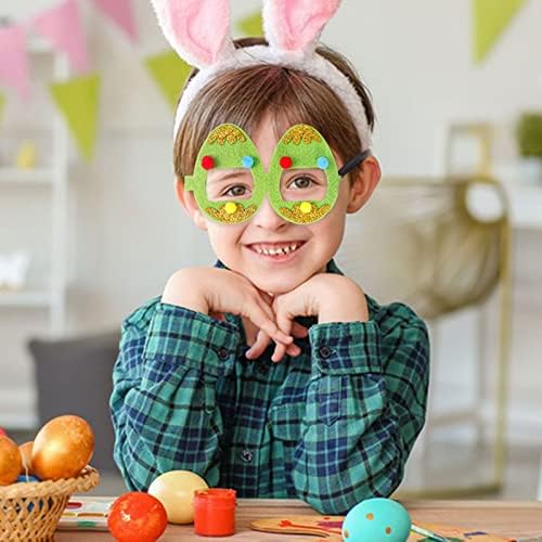 DBYLXMN настан хоризонт Велигденски забави украси за зајаци украси Детска празнична забава празнична забава Облечи фото реквизити