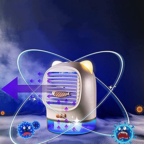 Лилианг- - испарувачки ладилници мини ладилник за воздух, USB преносен вентилатор за климатизација за лично ладење со овластувач