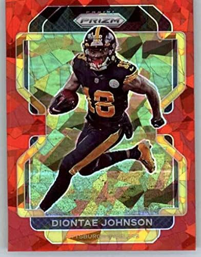 2021 Panini Prizm Prizm Црвен мраз 250 Diontae Johnson Pittsburgh Steelers NFL Football Trading Card
