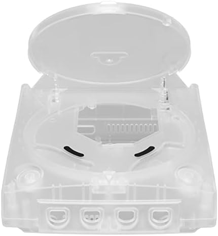 Транспарентен случај, пластична обвивка за апсорпција на шок висока цврстина целосна заштита за Dreamcast DC