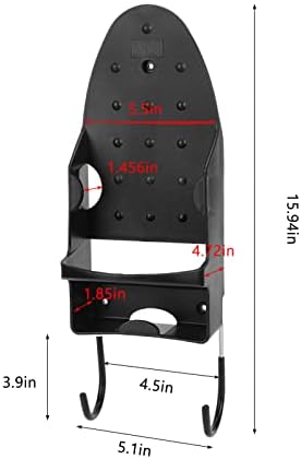 Вингво електричен држач за железо, организирајте ја решетката за железо за складирање на плоча со голема лежиште на топлина 2 во