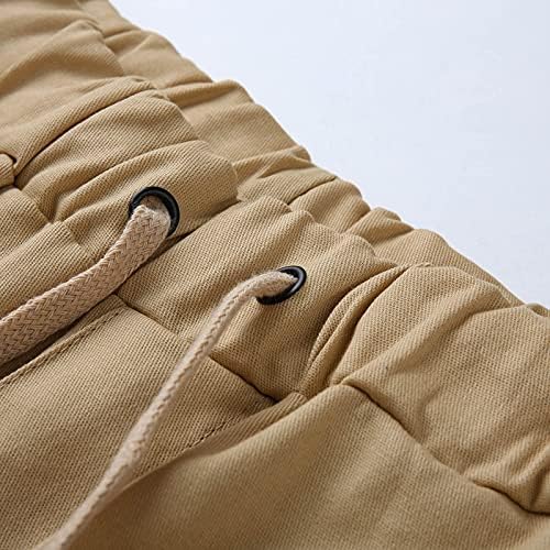 Nyybw Обични панталони за товар за мажи - воени карго панталони борбени панталони тактички воени панталони на отворено со џебови