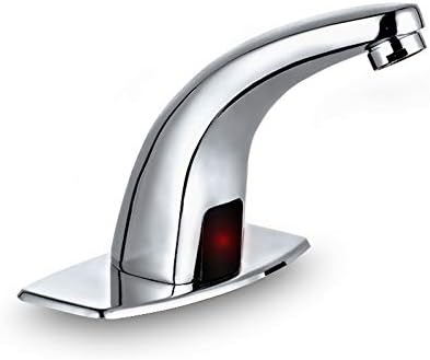 Топла и ладна бања автоматски сензор за слободни допир тапа за заштеда на вода заштеда на индуктивна електрична вода миксер за чешма