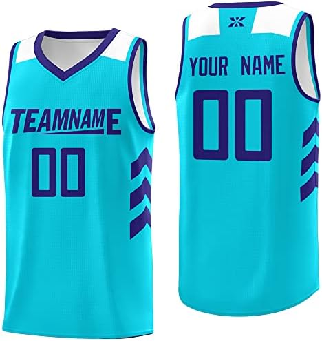 Обичен кошаркарски дрес за мажи и момче, персонализирано име број спортски кошаркарски дресови префект подароци за фановите
