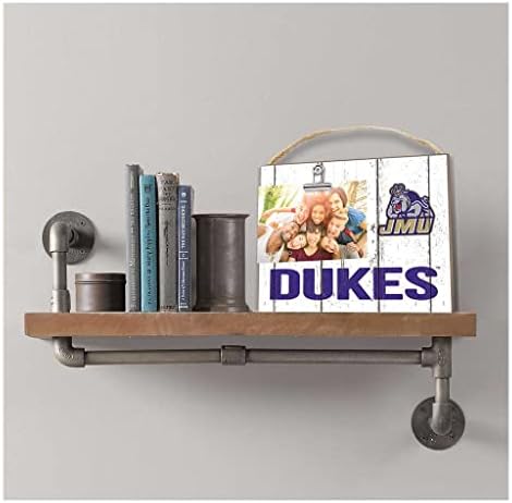 KH Sports Fan James James Madison Dukes Clip It Woothed Logo Photo Frame, една големина, мулти