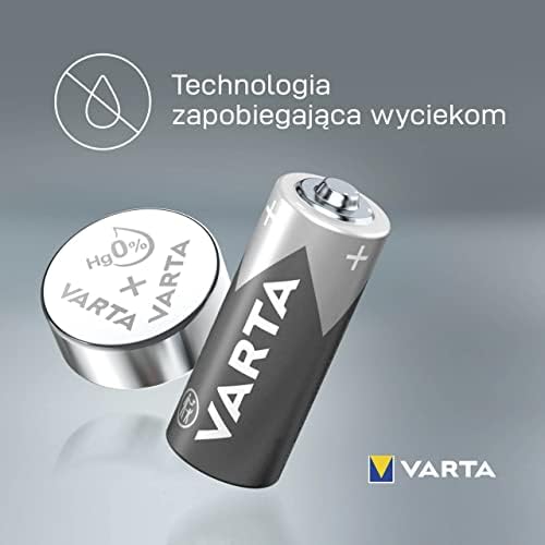 Varta V23A Електронска сребрена батерија од 12V за камери/MP3 плеер и GameBoy