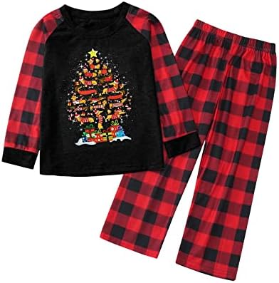Семејни пижами за спиење за спиење Божиќни облеки, Божиќни PJs за семејни што одговараат на семејни пижами што одговараат на комплети