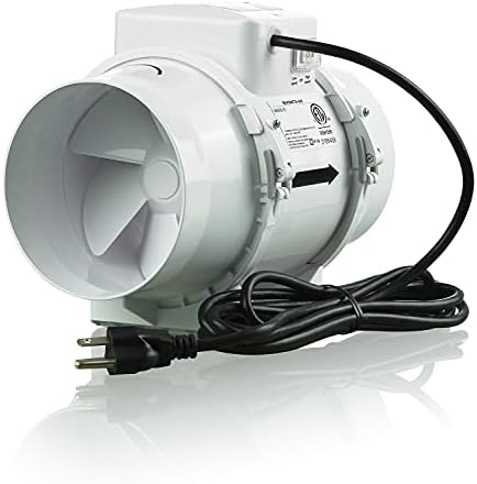 Отвори-нас ТТ 250 10 инчи Внатрешен вентилатор за канализација со висока статичка примена на притисок-Идеални решенија за повеќенаменска