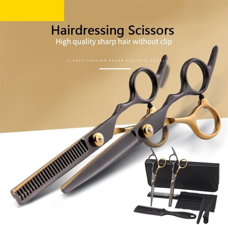 Dyizu Фризери за ножици за коса за сечење бербер ножици постави коса за сечење салон за коса ножеви дома за маж жена за маж жена