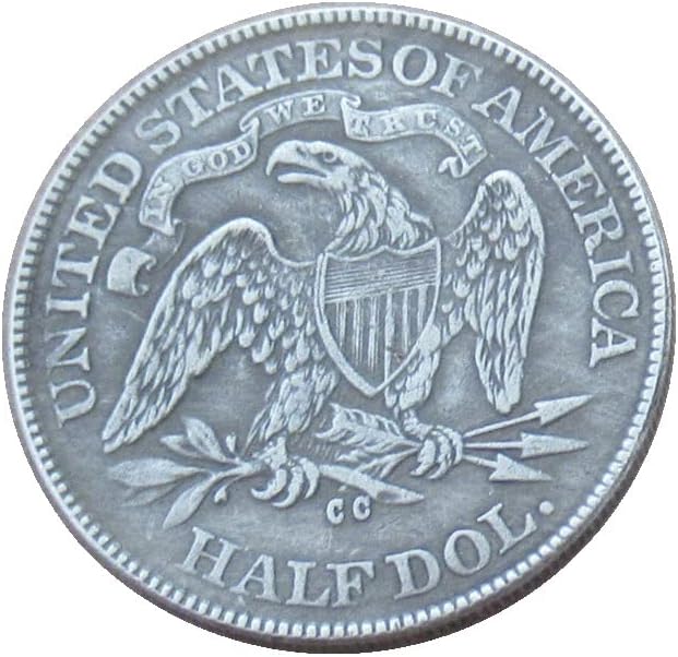 Американско Знаме Од Половина Долар 1879 Сребрена Реплика Комеморативна Монета