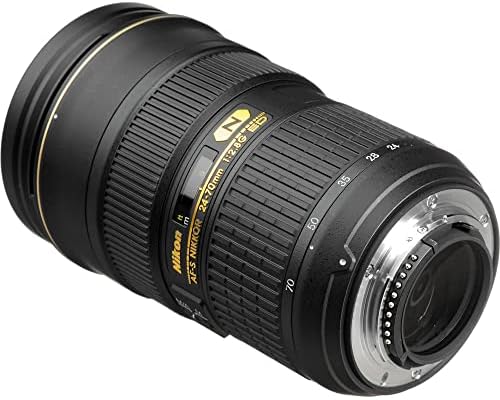 Nikon AF-S Nikkor 24-70mm f/2.8G ED Zoom леќи со поставен леќа Case + Макро комплет за филтрирање + UV, CPL, FL Flens Filters + Tulip