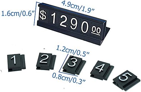 Sunnyzoo Strice Tage прилагодлива етикета на шалтер етикета метална продажба на цени за приказ на цена 16 сетови