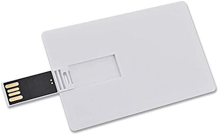 Kexin USB Flash Drive 500 парчиња 2 GB визит картичка Кредитна картичка банка картичка форма сопствена лого -рефус дискови мемориски стап картичка бела