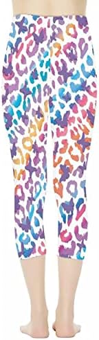 AfpanqZ женски хеланки за јога непречено панталони за компресија за спортски спортски задникот задникот меки високи половини со нозе Изработени