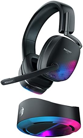 ROCCAT Syn Max Air Pc БЕЗЖИЧЕН 3D Аудио RGB Слушалки за Игри &засилувач; Kone XP Воздух-Безжичен Прилагодлив Mономски RGB Gaming Mouse,