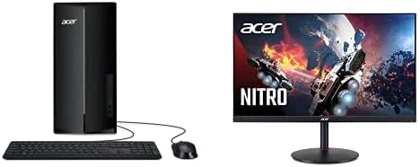 Acer Aspire TC-1660-UA19 Desktop | 10-ти генерал Core i5-10400 процесор | 12 GB DDR4 | 512 GB M.2 SSD | 8x ДВД | Intel Wi-Fi
