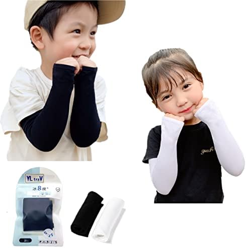 Ил Трав ракави ракави за деца деца деца, заштита од УВ сонце, ракави за ладење од 2 парчиња за покривање на рацете