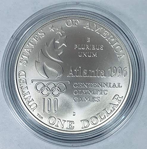 1996 Г Параолимписки Комеморативен Бу Сребрен Долар-Брилијантен Нециркулиран - Американска Нане