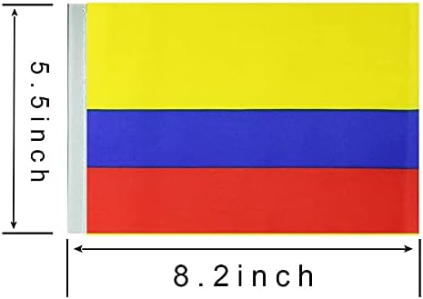 ZXvZYT Колумбија Колумбија Знаме Банер Стринг, Мали мини Колумбија Знаменце знамиња, За Свечено Отворање, Олимпијада, Национални Спортски