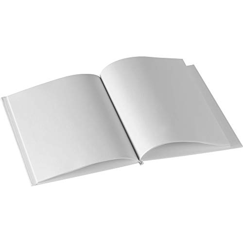 Ешли Продукција ASH10700 хард -порта празна книга, 6 широка, 8 должина, бела