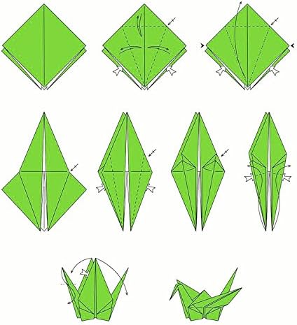Оригами Хартија Квадратна Боја Пати Занаетчиска Хартија ЗА Деца Самостојни Уметнички И Занаетчиски Проекти, 3 Големини 10 Живописни