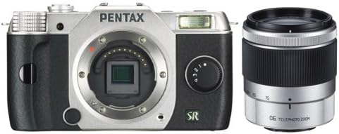 Pentax Q7 12.4 Пратеник Компактен Систем Камера со 06 Телефото Зум 15-45mm f2. 8 Објектив