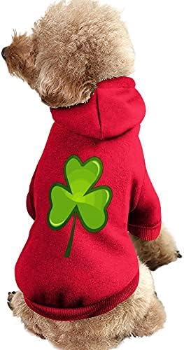 Ден на Сент Патрикс, џемпер на кучиња со шамар, топол џемпер за домашни миленици за мачки за мачки