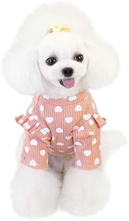 Honprad мало кучиња руно џемпер девојче пижами за мали кучиња девојче момче симпатична топла кучиња облека облека дополнително мало кутре пјс