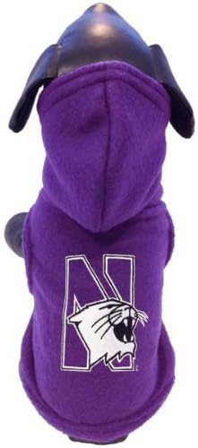 Сите Ѕвездени Кучиња NCAA Северозападни Диви Мачки Поларно Руно Качулка Куче Дуксер