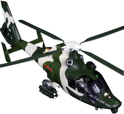 Mookeenone 1: 100 Helicopter на кинески воздухопловни сили WZ-9 борбен авион модел Симулација на авиони модел авијациски модел комплети за