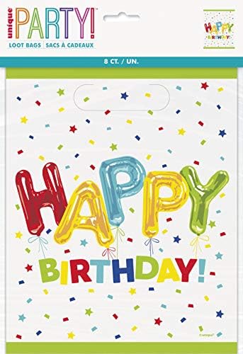 Среќна балон за роденденска забава за грабеж | 11 x 7,5 | 8 компјутери