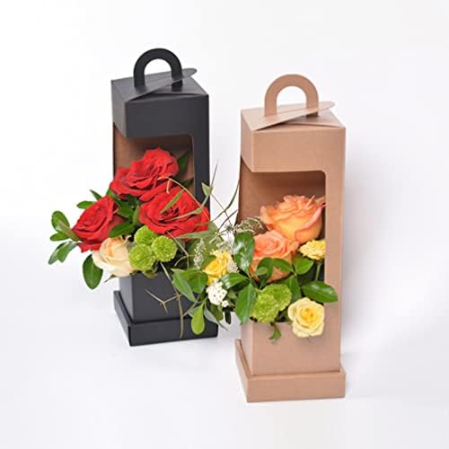 Абаодам кутија за подароци цветни кутии цветни кутии цветни кутии за пакување хартија за Божиќ, ден на мајки, ден на татковци, дипломирања,