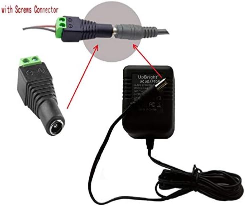 Адаптерот за адаптер од 12V AC компатибилен со Aiphone LEM-1DLS LEM-1DL Set Chimecom 2 CCS-1A Chime Plus Intercom EL-12S Electric Stript