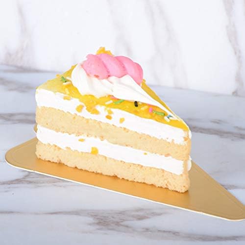 100 Парчиња Триаголни Влошки За Торта Цврсти Основи За Торта Десерт Држење Табла За Хартија Алатки За Печење