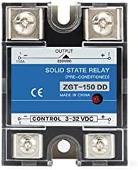 CKLICS Relay 1PCS SSR-10DD 25DD 40DD 200A 600A SSR Едноза DC Control DC топлински мијалник 3-32VDC до 220VDC 600V 10A 25A 40A DD Solid State