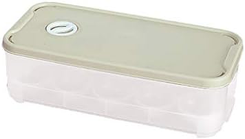Кутија За Складирање Решетки Јајца 10 Фрижидер Кутија Организатор Контејнер Пластични Носителот Кујна,Јадење &засилувач; Бар Воздухот