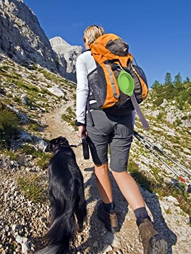 CFMOUR 2-Пакет Склопувачки Чинии За Кучиња - Без Пластични Чинии За Патување Со Кучиња Со Двојно Држење Пренослив Сад За Вода За Кампување
