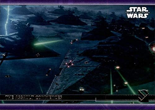 2020 Топс Војна На Ѕвездите Подемот На Скајвокер Серија 2 Виолетова 68 Нападот Започнува Тргување Картичка