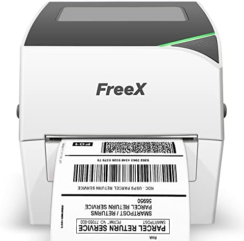 FREEX SUPERROLL USB Термички Печатач за 4x6 Етикети за Испорака | 4x6 Етикети За Испорака Печатач | Работи Со Zebra, Брат,