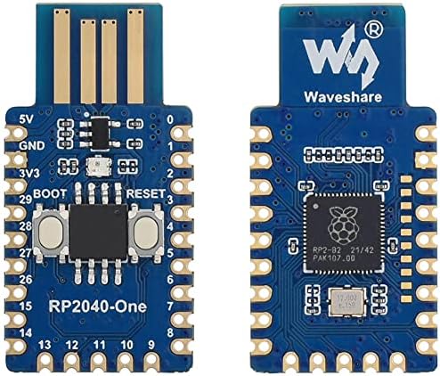 RP2040-One, Pico-како MCU Board заснована на Raspberry Pi RP2040, 4MB Flash MCU табла, двојно јадрен кортекс M0+ процесор до 133