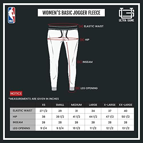 Ultra Game NCAA женски џогерски панталони активни џемпери на руно
