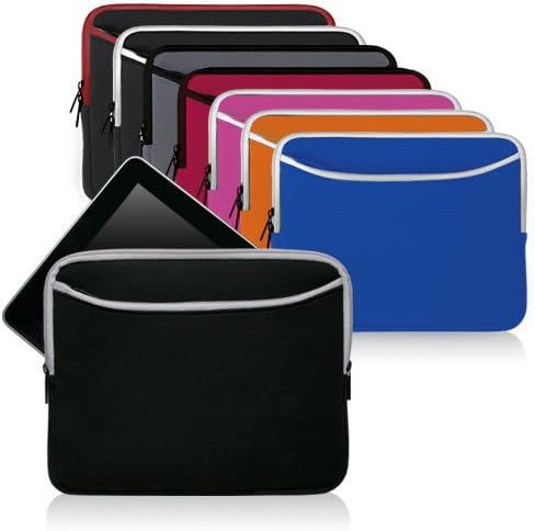 Boxwave Case за Google Pixel C - Softsuit со џеб, мека торбичка Неопрена покритие со патент џеб за Google Pixel C - Flamingo Pink