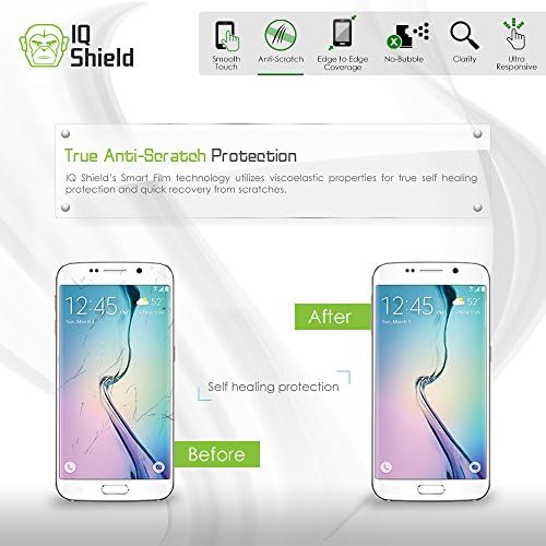 IQ SHIELD SCREEN PREACTOR Компатибилен со Samsung Galaxy Tab S2 Nook 8 инчен теченнкин Анти-меурче чист филм