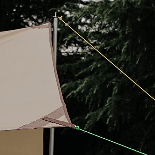 Yapjeb рефлектирачки камп за кампување со јаже, со висока јачина со затегнувач на алуминиумски кабел, најлон кабел за шатор, кампување, засолниште