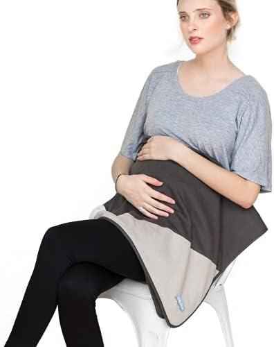 Blебето за оклоп на стомакот - планински лабораторија од јаглен 5G ЕМФ ќебе - Анти -зрачење паметно ќебе и бебе оклоп за бремени жени