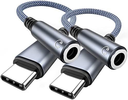 HIGHWINGS USB Тип C до 3,5 mm Женски Адаптер За Приклучок За Слушалки, USB C До Aux Audio Dongle Адаптер Компатибилен За Samsung