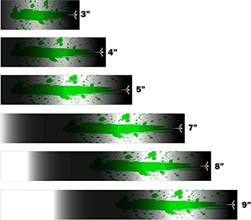 Бела Вода Стрелаштво Ламиниран Предатор Крв Бела Црна Бледнее Стрелка Обвива 15 Компјутер Пакет Изберете Должина Ширина